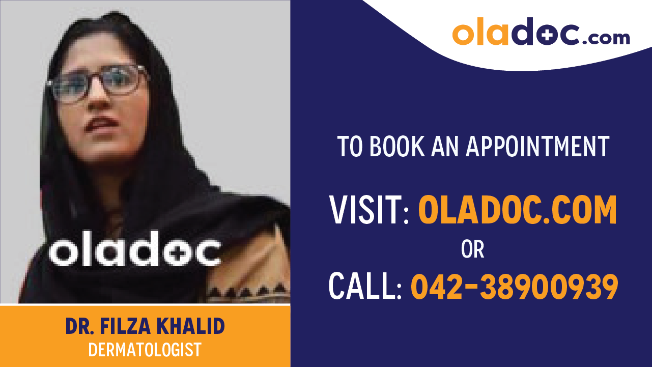 Book appointment with Dr. Filza Khalid-best Dermatologist in Faisalabad